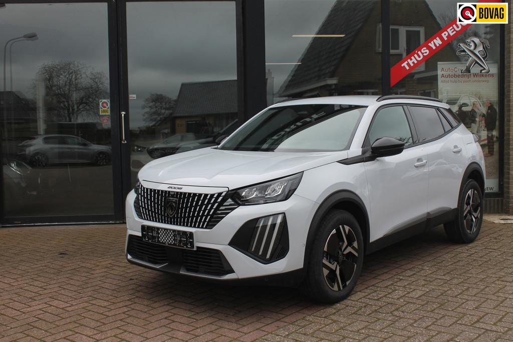 Peugeot 2008 1.2 Hybrid 145 Allure 2x camera/Navi/Adaptive c, Auto's, Peugeot, 1272 kg, 136 pk, Gebruikt, 1199 cc