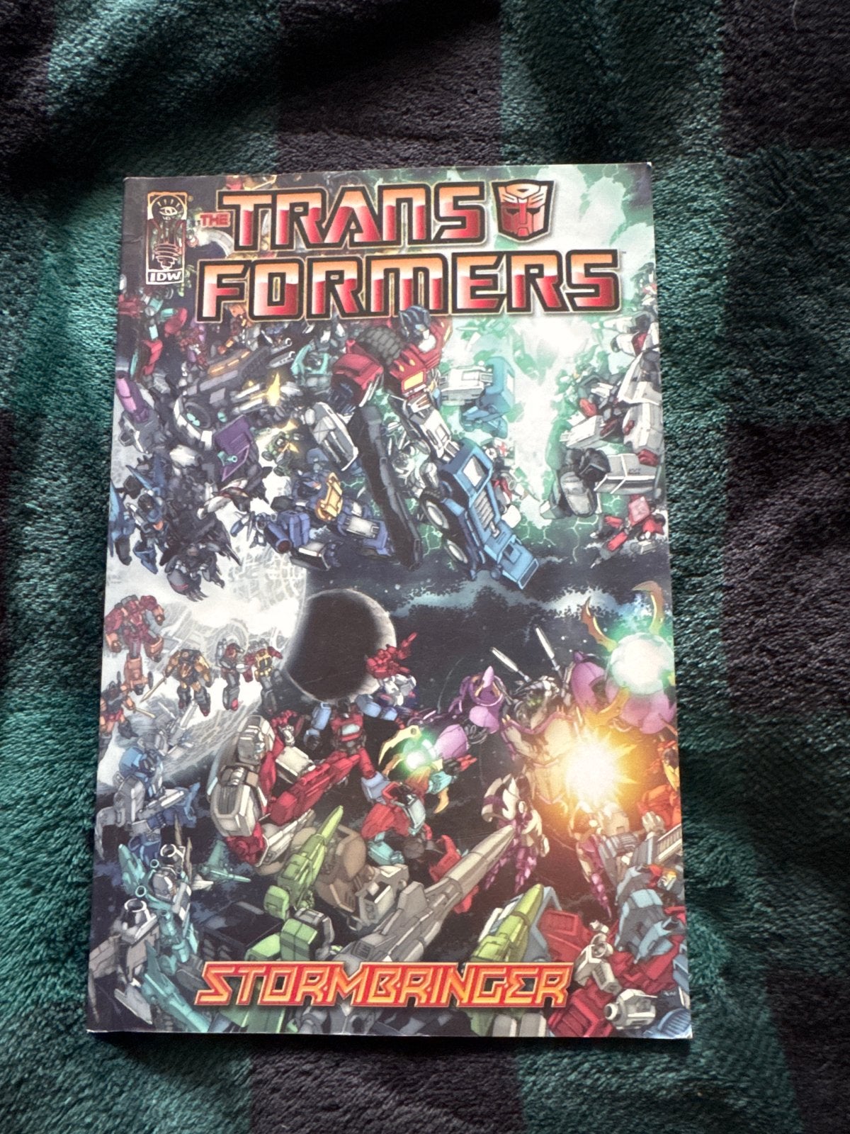 Transformers Stormbringer Stripboek - IDW Publishing, Eén stripboek, Ophalen of Verzenden, Zo goed als nieuw