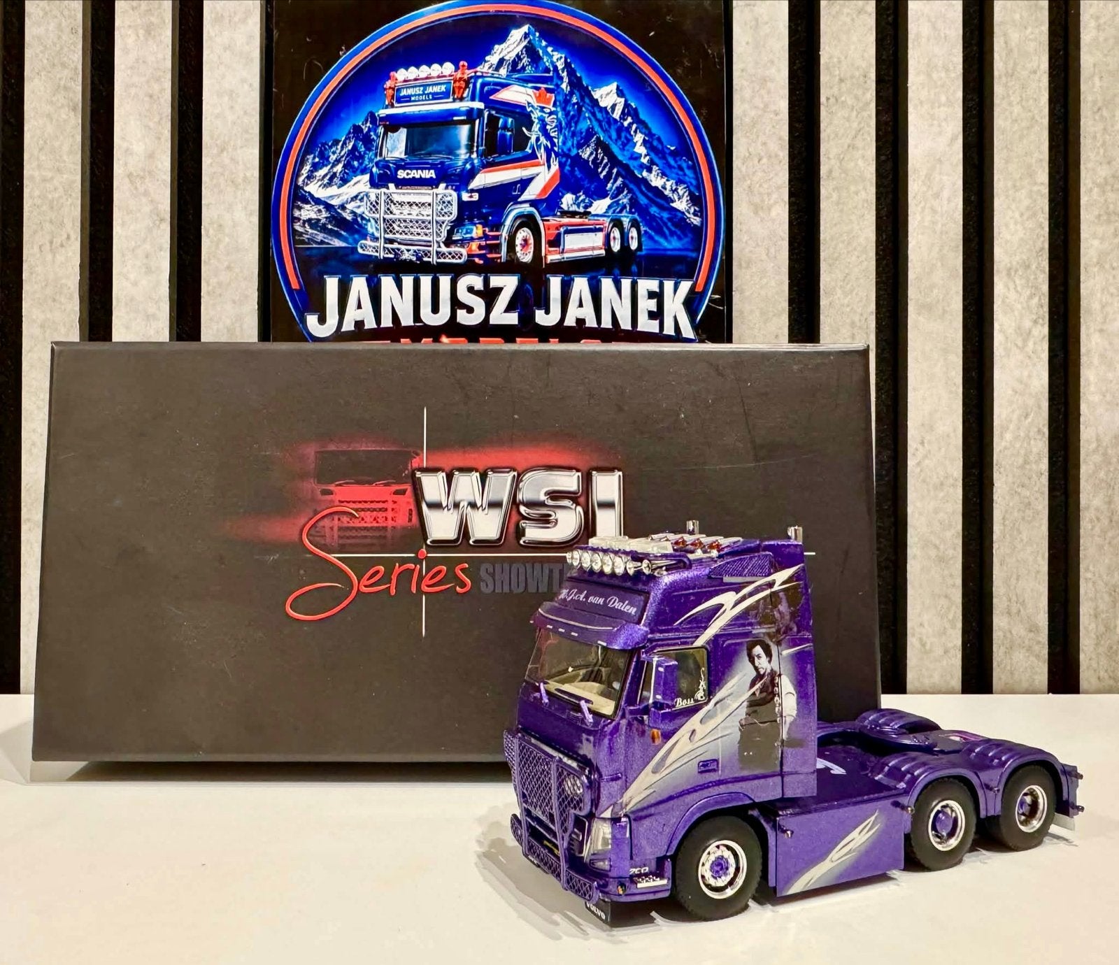 H.J.A. VAN DALEN ShowTruck  Wsi 1:50, Verzenden, Nieuw, Bus of Vrachtwagen, Wsi