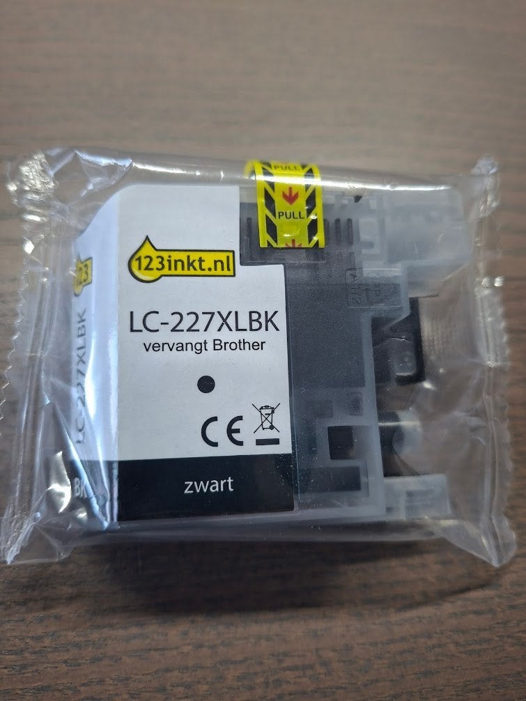 Brother inktjet cartridge LC-227XLBK, Computers en Software, Ophalen of Verzenden, Nieuw, Cartridge, Brother