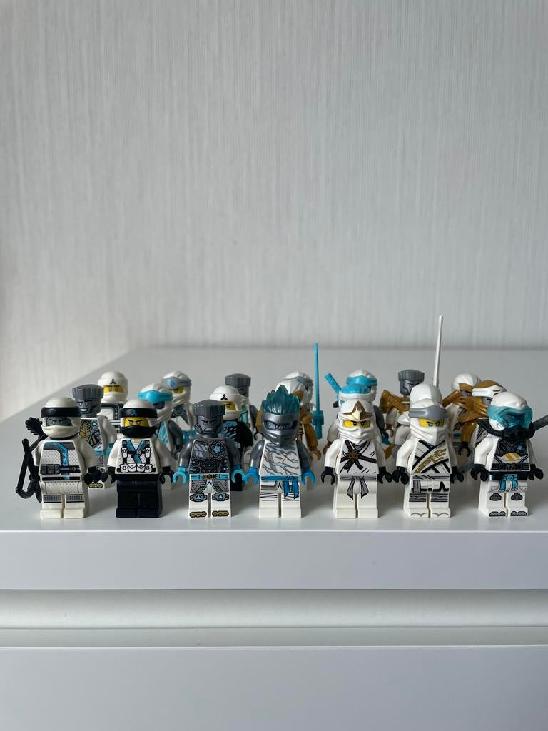 Lego Ninjago grote Zane collectie, Ophalen, Lego, Zo goed als nieuw, Minifiguur
