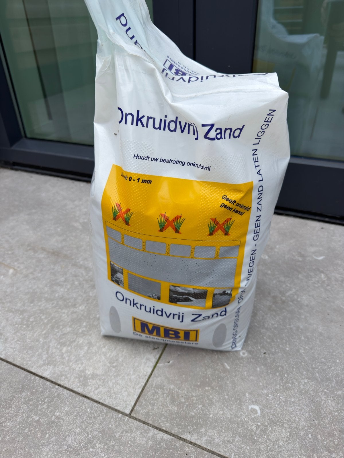 MBI Onkruidvrij Voegzand 0-1 mm - Houdt uw bestrating onkrui, Ophalen, Nieuw, Voegzand