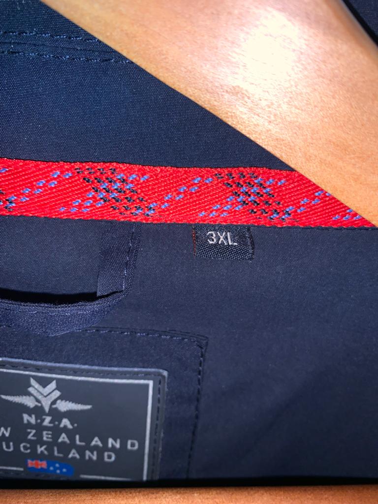 NZA New Zealand Auckland Newton jas maat XXXL, Ophalen of Verzenden, Zo goed als nieuw, Overige maten, Blauw