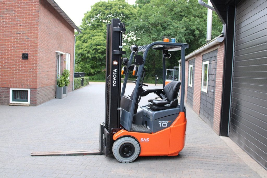 Toyota 7FBEST10 heftruck elektrische triplex sidesift, 1000 tot 2000 kg, Elektrisch, Heftruck, Toyota