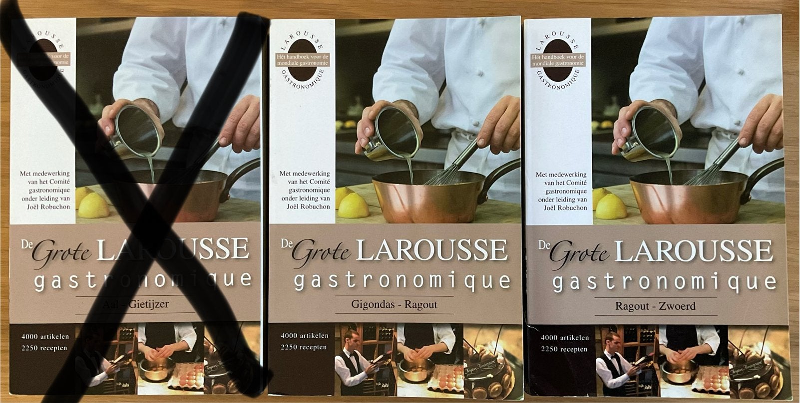 Nog 2 delen van de Grote Larousse Gastronomie, losse verkoop, Ophalen of Verzenden