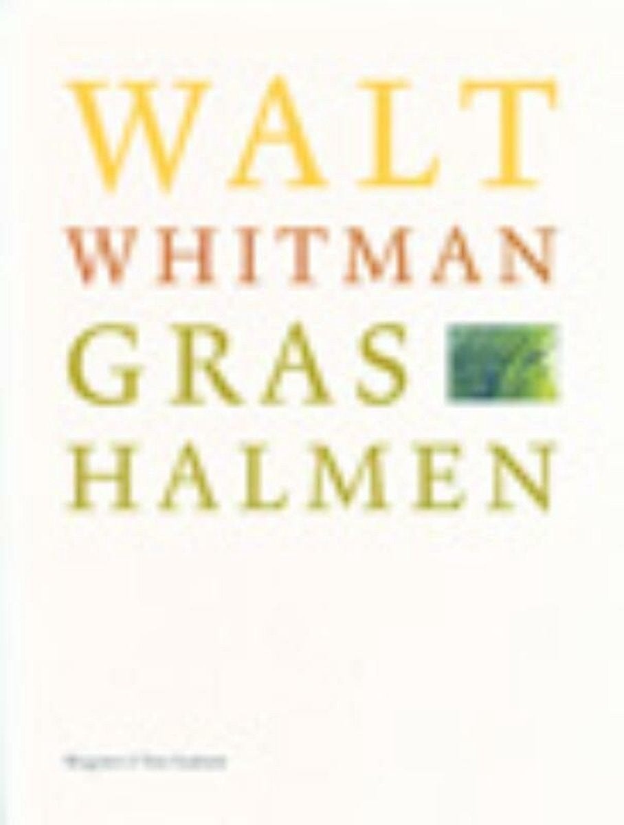 Walt Whitman  - Grashalmen, Walt Whitman, Ophalen of Verzenden, Zo goed als nieuw, Eén auteur