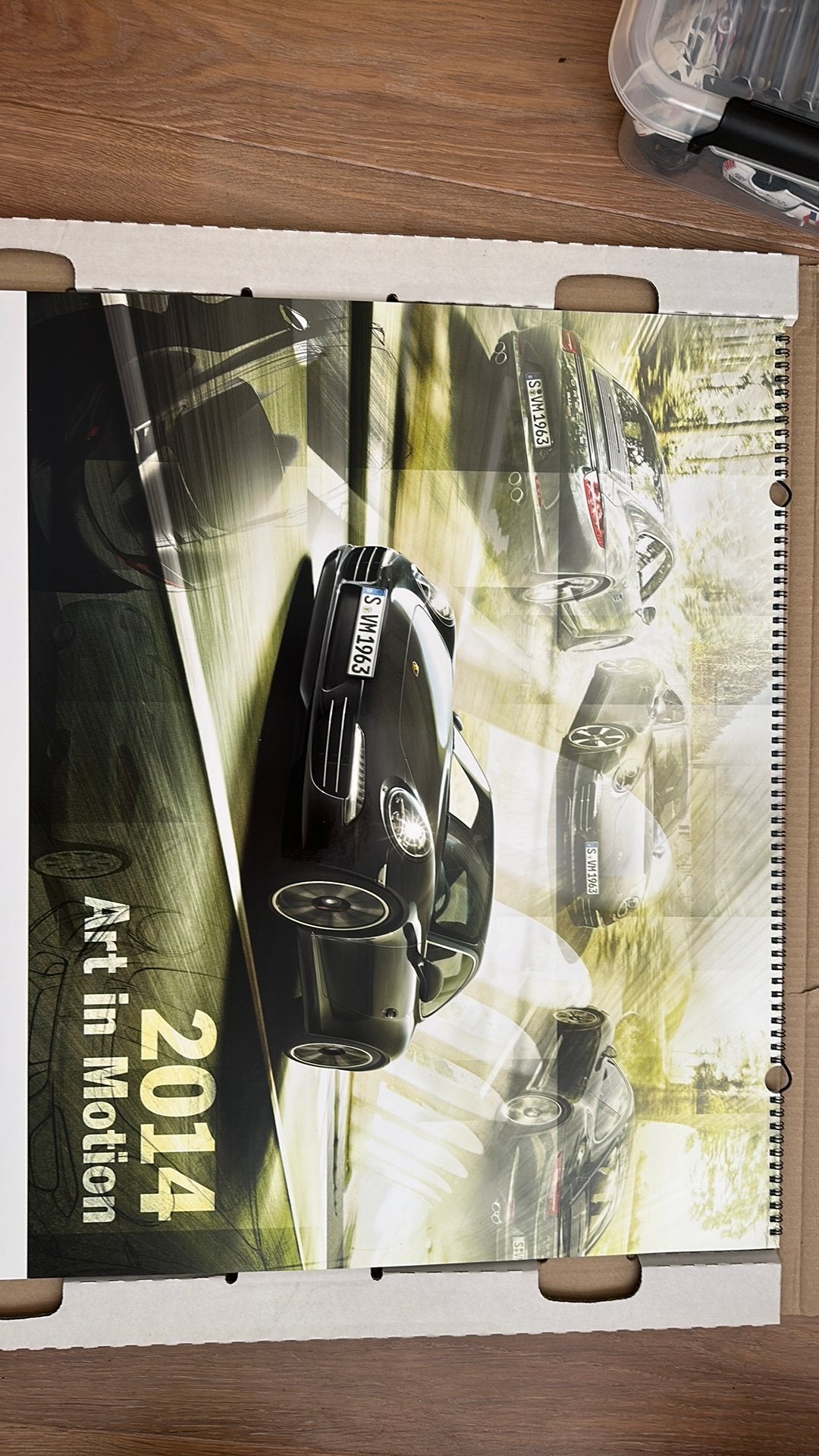 Porsche kalender 2014, nieuw in doos, Ophalen of Verzenden, Nieuw