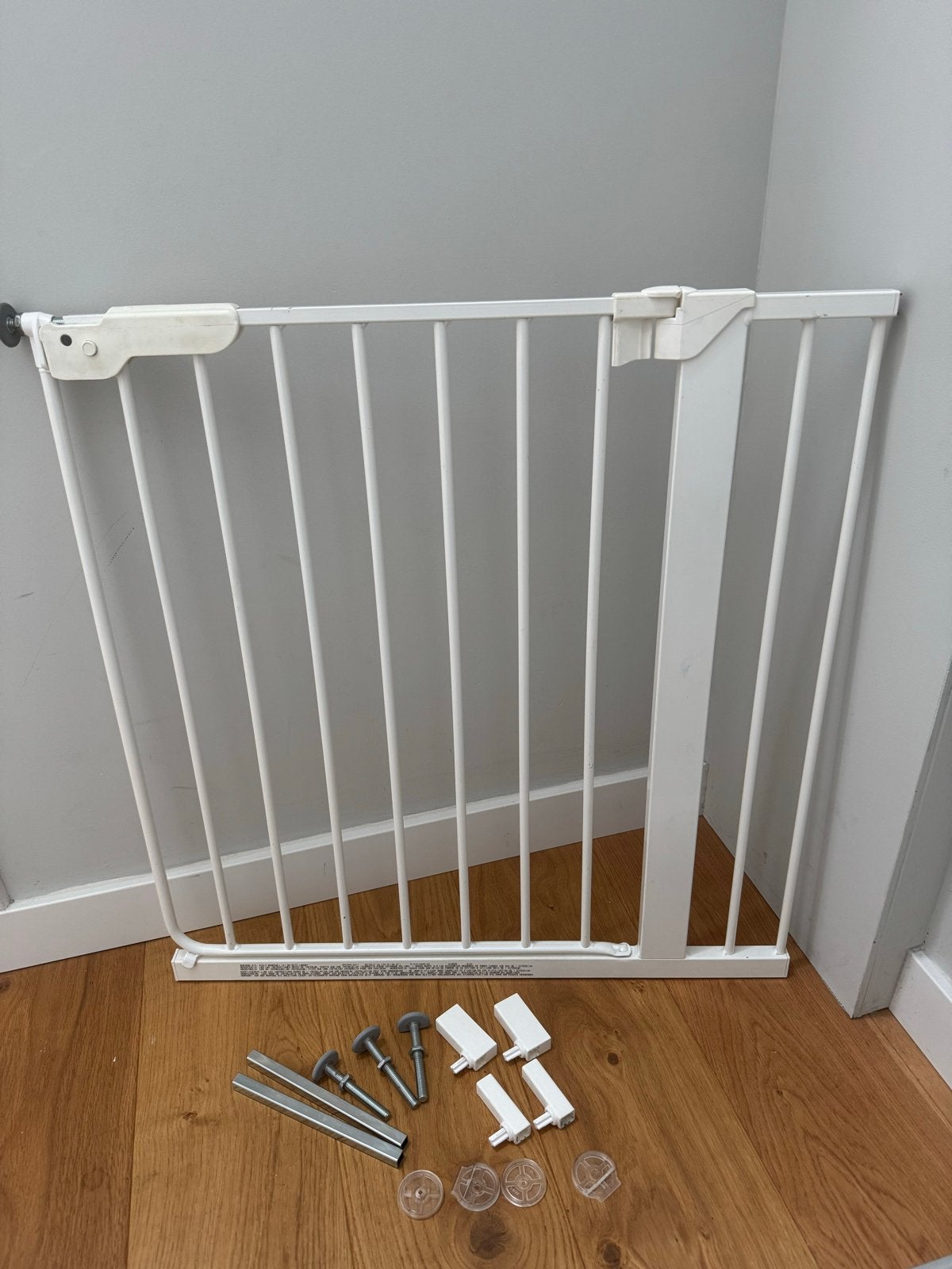 BabyDan Danamic Klemhekje 86-93 cm - Wit, Ophalen, Gebruikt, Klemhekje, Metaal of IJzer