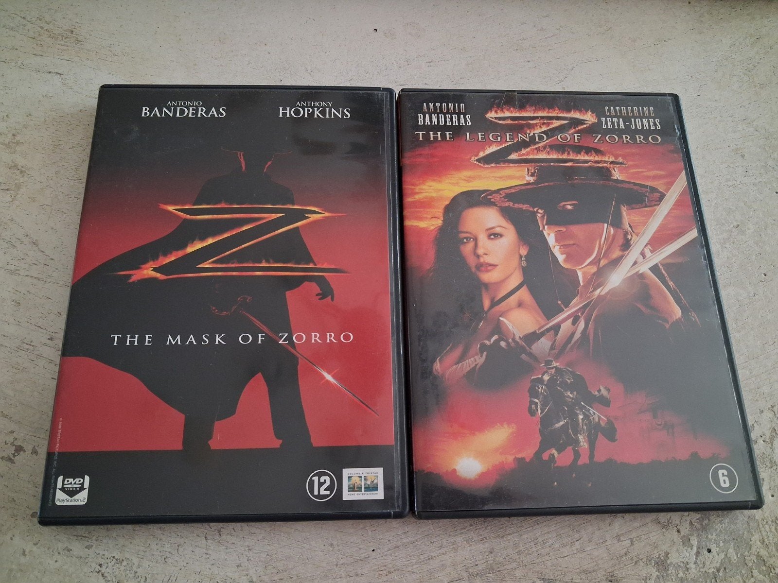 the mask of zorro & the Legend of zorro, Cd's en Dvd's, Dvd's | Overige Dvd's, Alle leeftijden, Ophalen, Zo goed als nieuw