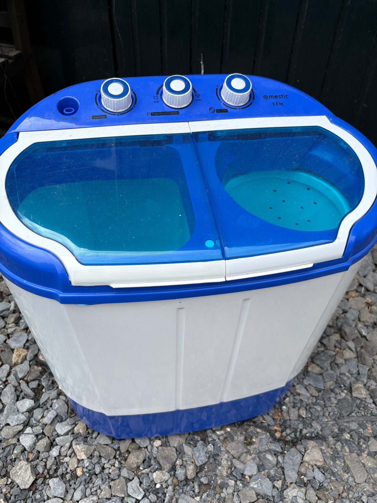 Mestic mini wasmachine 3.5 kg - Ideaal voor camping, Minder dan 4 kg, Ophalen of Verzenden, Zo goed als nieuw, Bovenlader