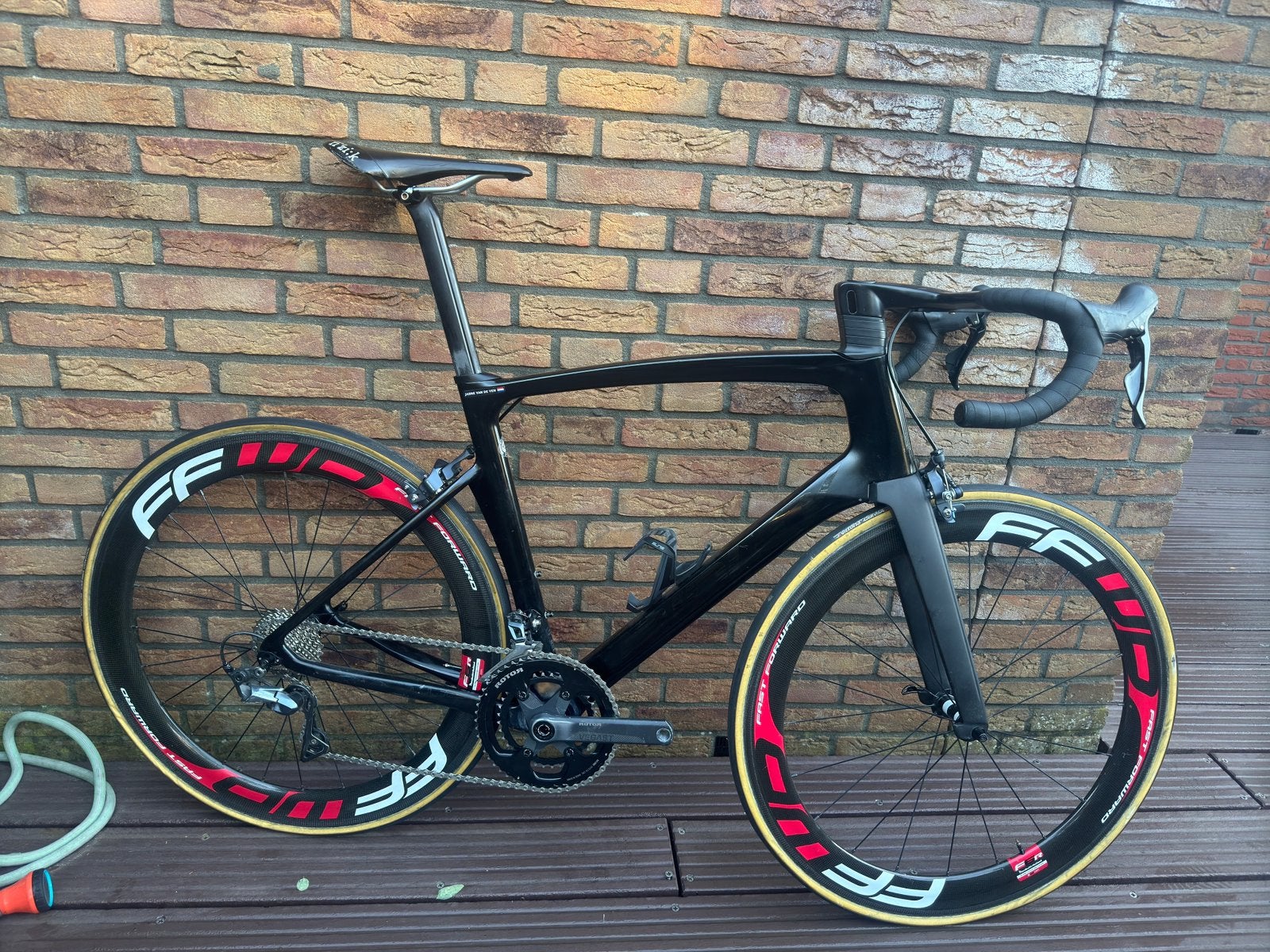 Ridley Noah Fast 56cm, 28 inch, Carbon, Zo goed als nieuw, Meer dan 20 versnellingen