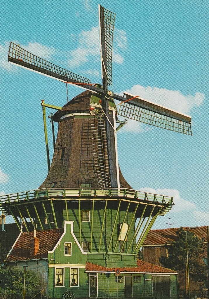 ZAANDIJK Molen De Bleke Dood, Verzenden, 1960 tot 1980, Ongelopen, Noord-Holland