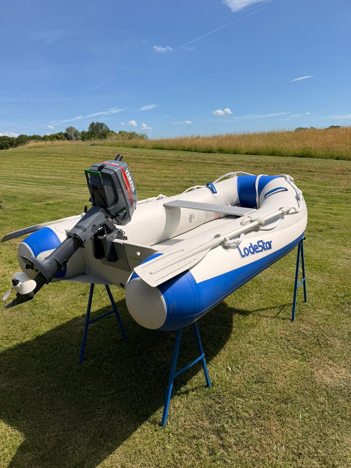 Bijboot LodeStar + Yamaha Malta 3 PK Compleet Vaarklaar, Ophalen, Zo goed als nieuw, Benzine, Minder dan 5 pk