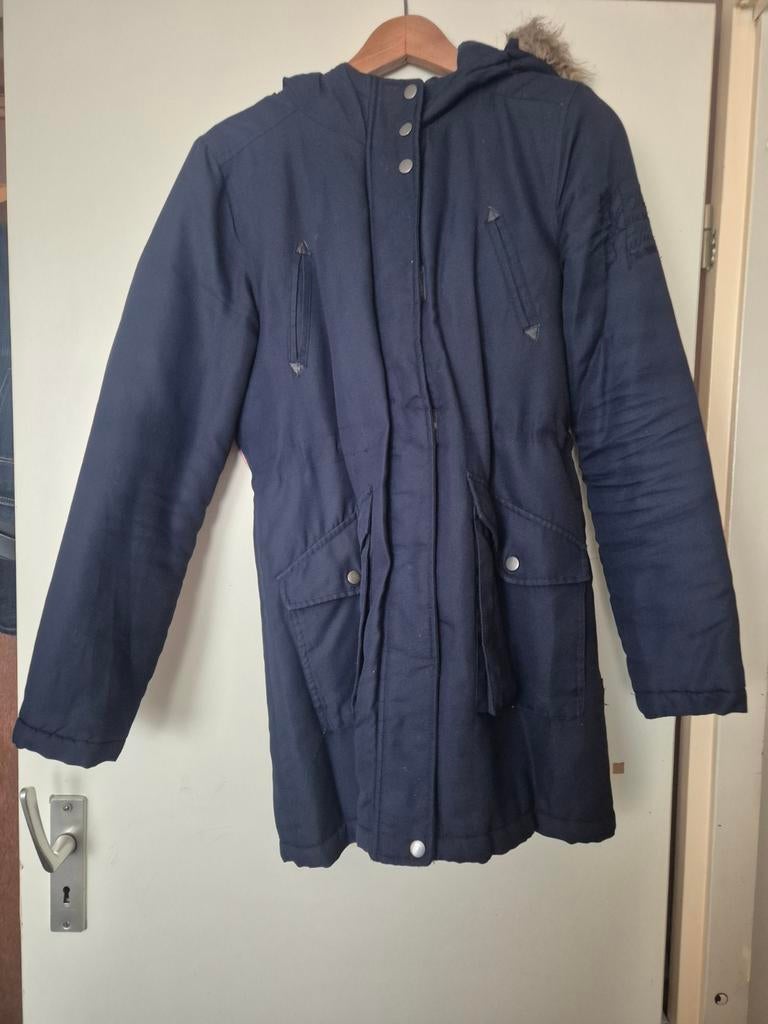 ONLY Dames Winterjas - Maat S, Kleding | Dames, Jassen | Winter, Blauw, Ophalen of Verzenden, Maat 36 (S), ONLY