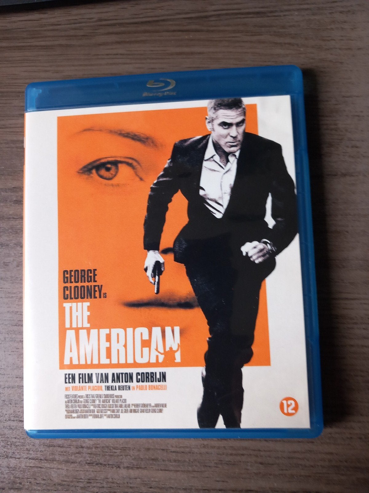 The American (Blu-ray) George Clooney - Anton Corbijn, Nederlands, Actiethriller, Ophalen of Verzenden, Zo goed als nieuw