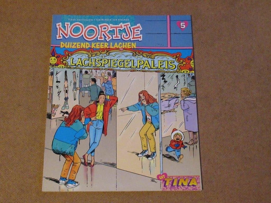 Noortje deel 5 - Lachspiegelpaleis, 1e druk 1996, Boeken, Jan Steeman en Patty Klein, Eén stripboek, Ophalen of Verzenden, Zo goed als nieuw