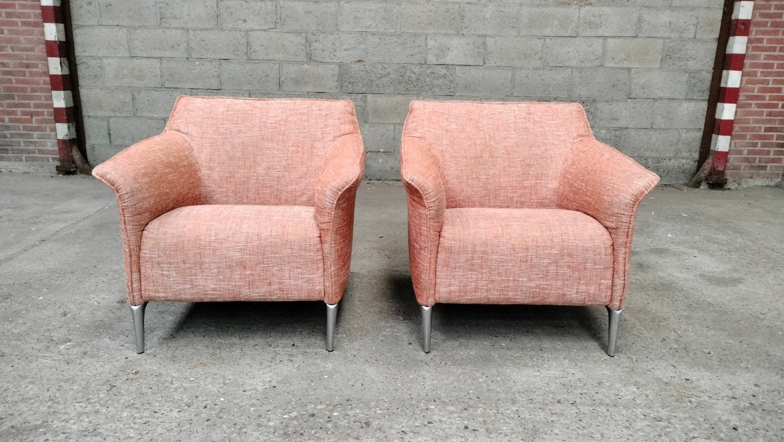 2 Leolux Mayon fauteuils, in zeer goede staat!, Ophalen of Verzenden
