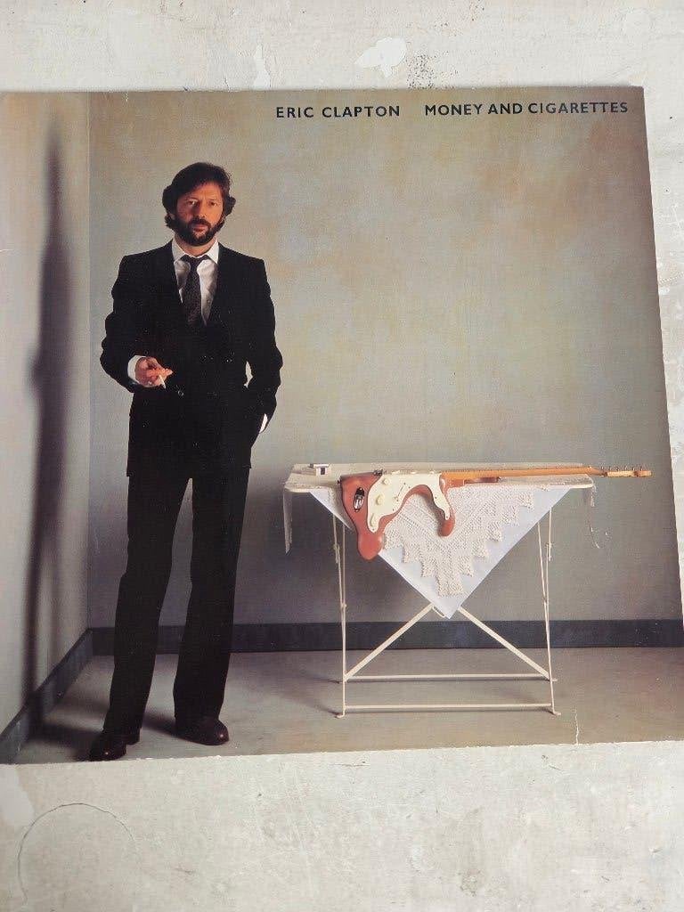 Vinyl lp ERIC CLAPTON: MONEY AND CIGARETTES, Beschermende buitenhoes, LP, Gebruikt, Ophalen of Verzenden