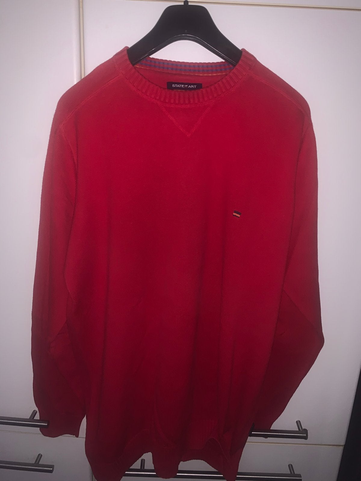 State of Art Trui Rood Zo Goed Als Nieuw Maat XXL, Ophalen of Verzenden, Zo goed als nieuw, Overige maten, Rood