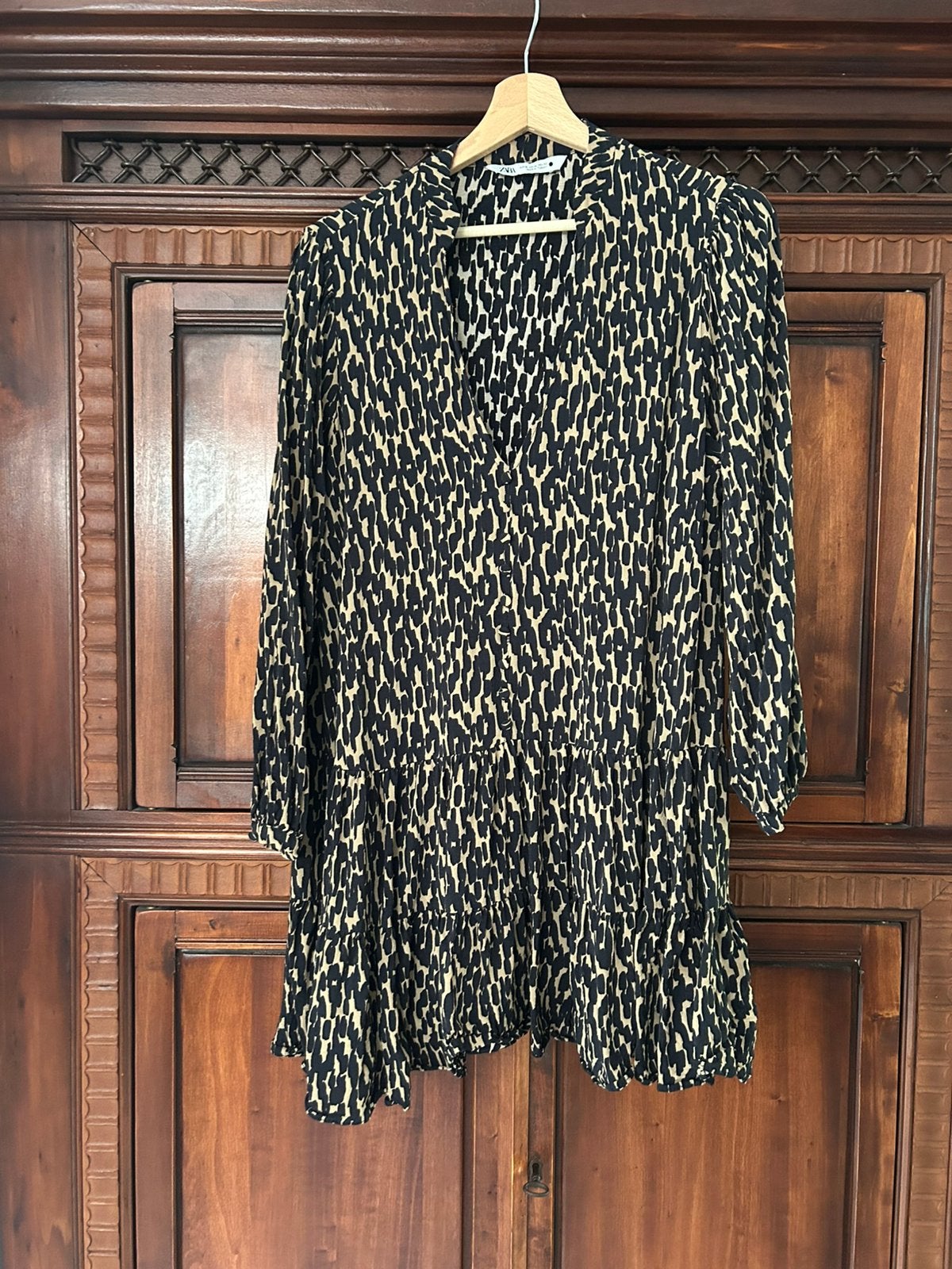 Zara tuniek maat XL, Bruin, Maat 46/48 (XL) of groter, Ophalen of Verzenden, Zo goed als nieuw