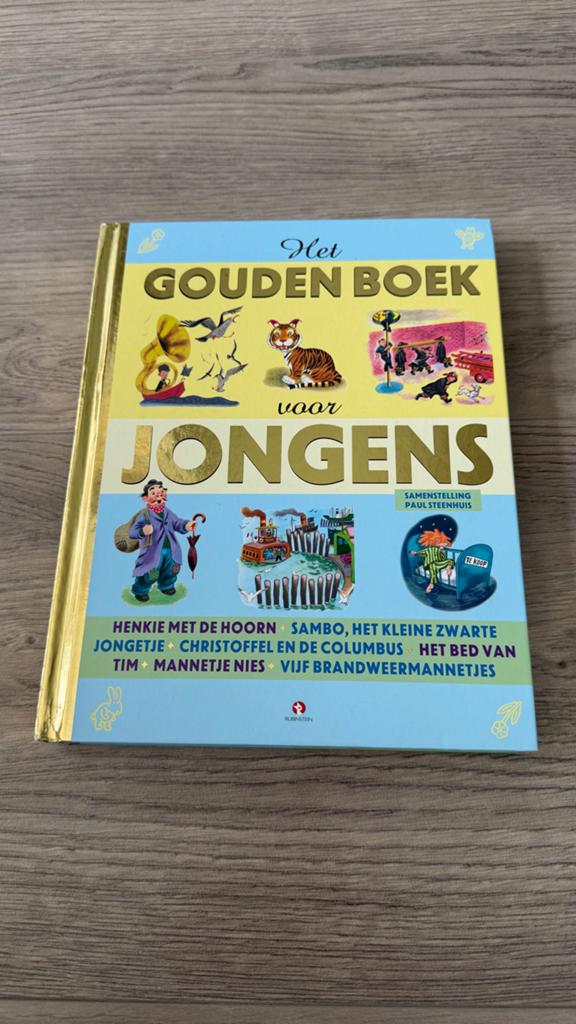 Het Gouden Boek voor Jongens - Klassieke Verhalenbundel, Boeken, Ophalen, Zo goed als nieuw, Sprookjes