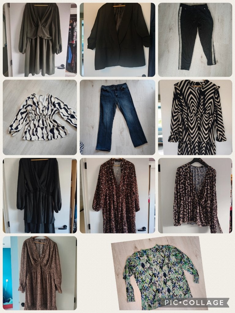 Kledingpakket dames maat 48/50, Ophalen of Verzenden, Zo goed als nieuw, Maat 46/48 (XL) of groter