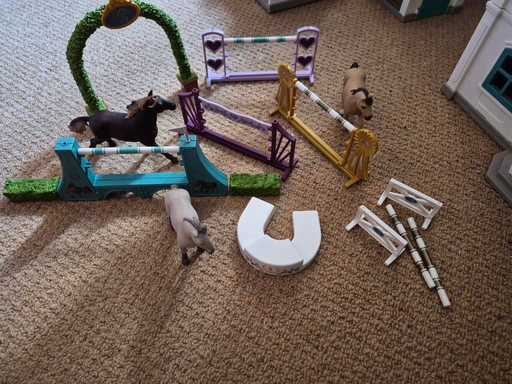 Schleich springset paarden, Ophalen, Zo goed als nieuw