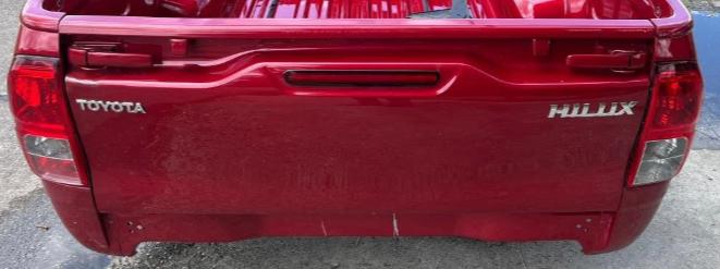 Laadklep en achterlichten, Toyota Hilux, Ophalen, Toyota, Bumper, Nieuw