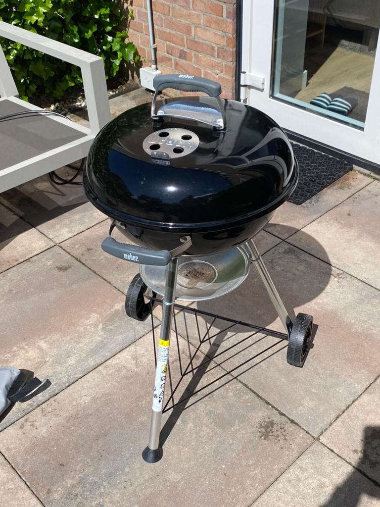 Weber BBQ compact kettle 47 cm, Ophalen, Zo goed als nieuw