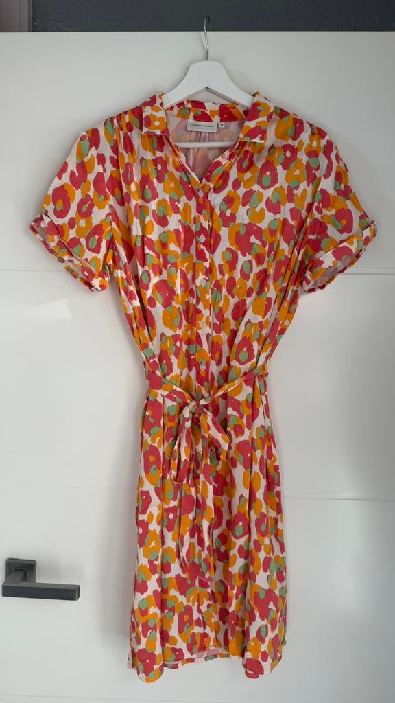 Fabienne chapot zomerjurk kleurige print S / 36, Ophalen of Verzenden, Zo goed als nieuw, Maat 36 (S), Boven de knie