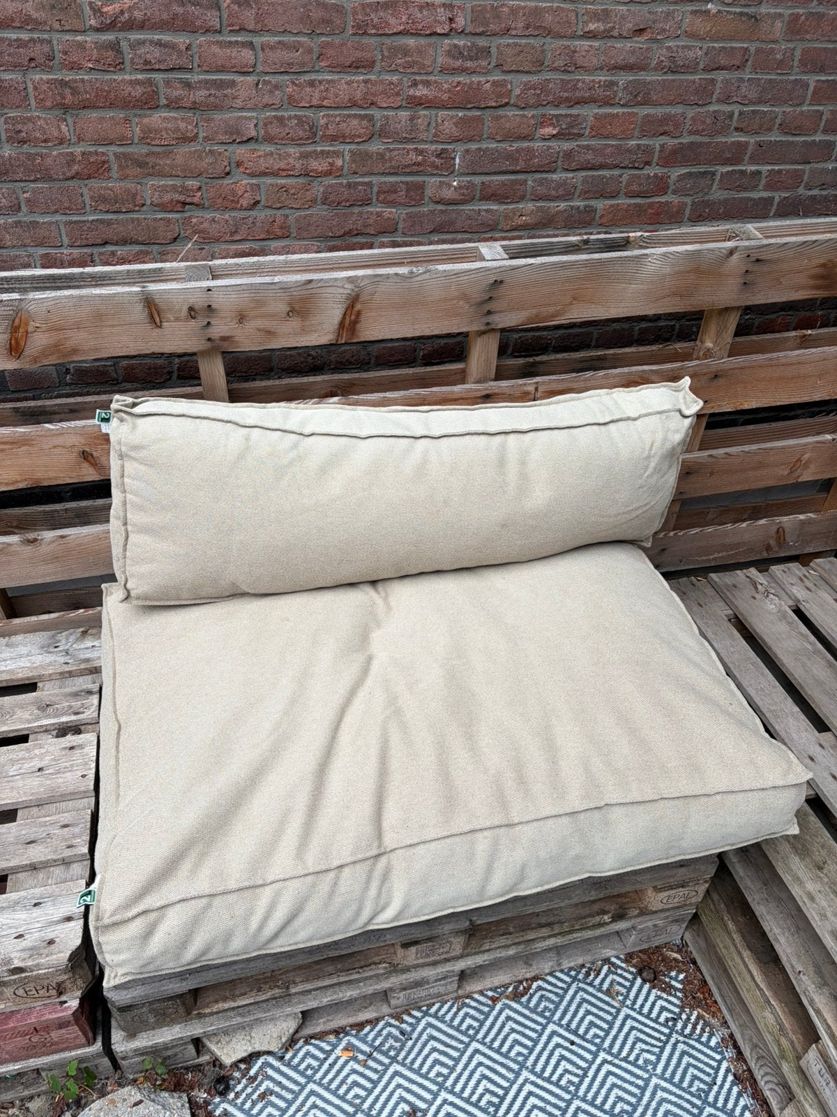 Pallet kussens (3 sets), Ophalen of Verzenden, Zo goed als nieuw