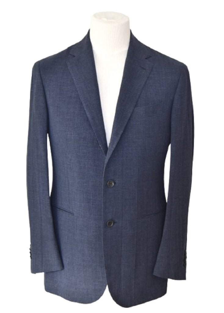 Stile Latino Napoli blazer, colbert, jasje, blauw, Mt. 48, Zo goed als nieuw, Stile Latino, Verzenden, Maat 48/50 (M)
