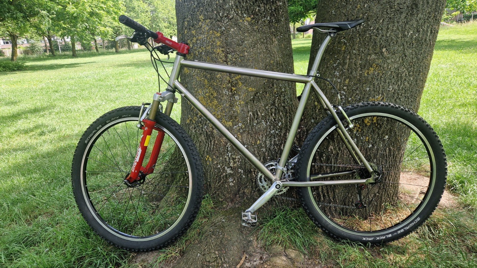 Titanium MTB 26 inch VT260, 53cm XT Quasar. Bomber Z2 Retro, Fietsen en Brommers, Fietsen | Mountainbikes en ATB, Overige merken