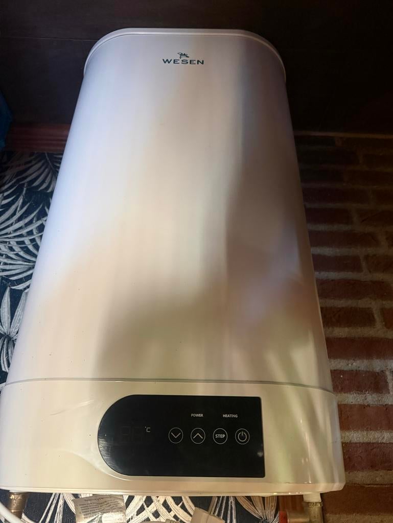 Wesen Boiler Eco Flat 50 Liter zgan, Gebruikt, 20 tot 100 liter, Onbekend, Boiler
