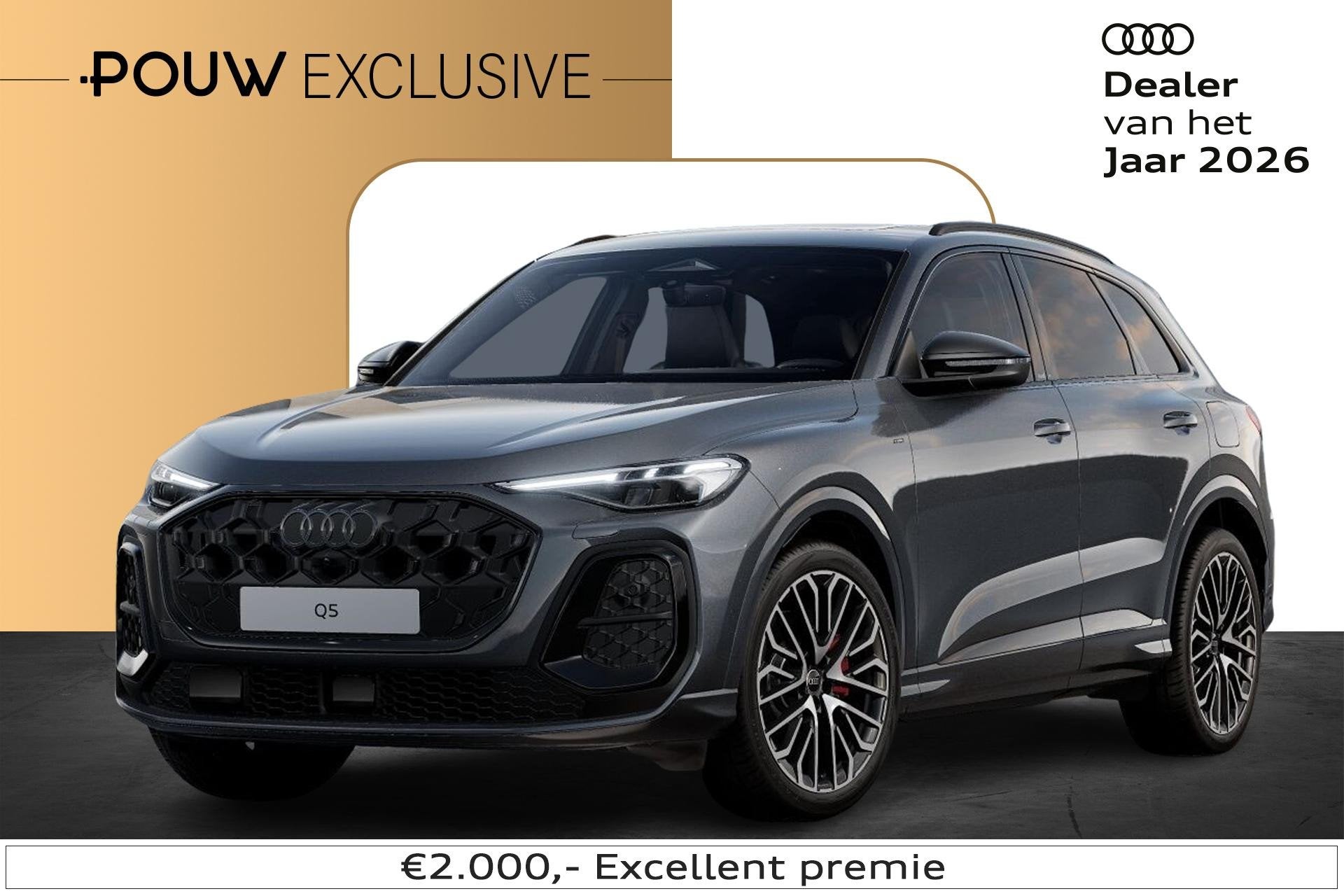 Audi Q5 2.0 TFSI e-hybrid quattro S Edition Competition | 21, Auto's, Audi, Automaat, 12 maanden, 4 cilinders, 150 min