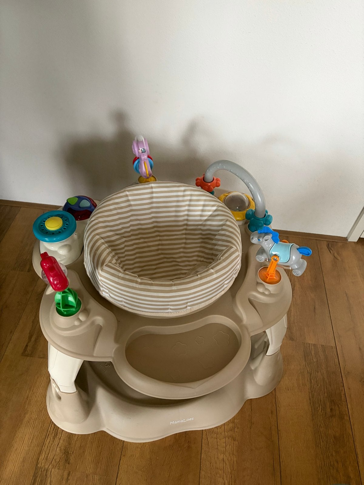 MamaLoes Babywalker/Loopstoel met Speelgoed, Kinderen en Baby's, Ophalen, Zo goed als nieuw, Overige typen, Met geluid