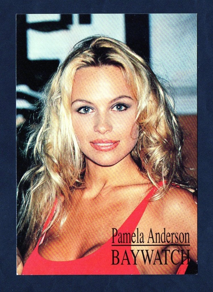 Pamela Anderson Actrice Baywatch Home Improvement., Ophalen of Verzenden, 1980 tot heden, Ongelopen, Sterren en Beroemdheden