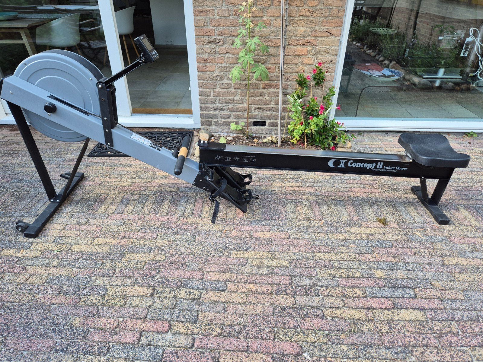 Concept II Indoor Roeitrainer - Complete Workout, Benen, Gebruikt, Ophalen of Verzenden, Metaal