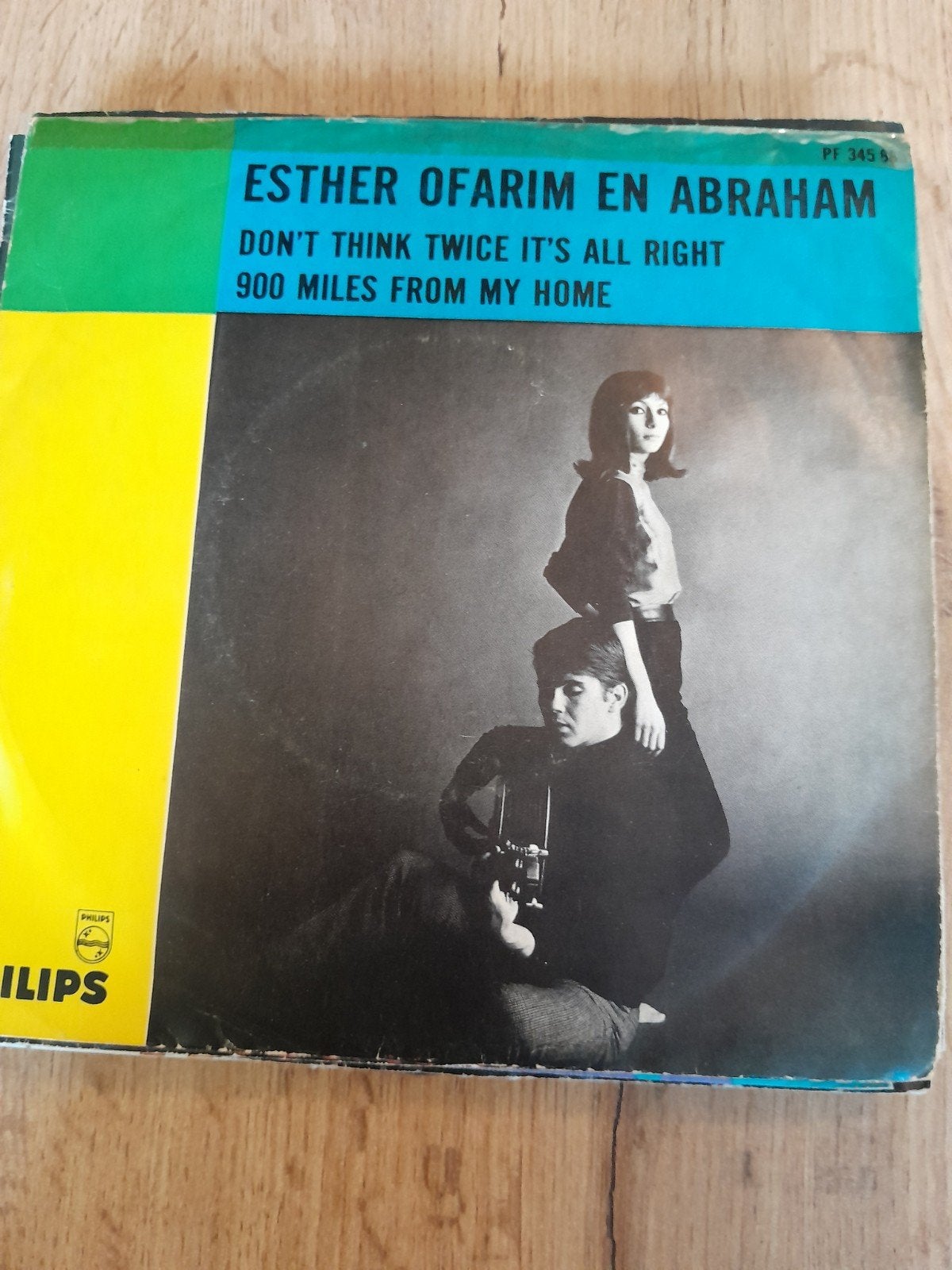 Esther ofarim  7inch don,t think twice it,s all right, Ophalen of Verzenden, Zo goed als nieuw, Pop