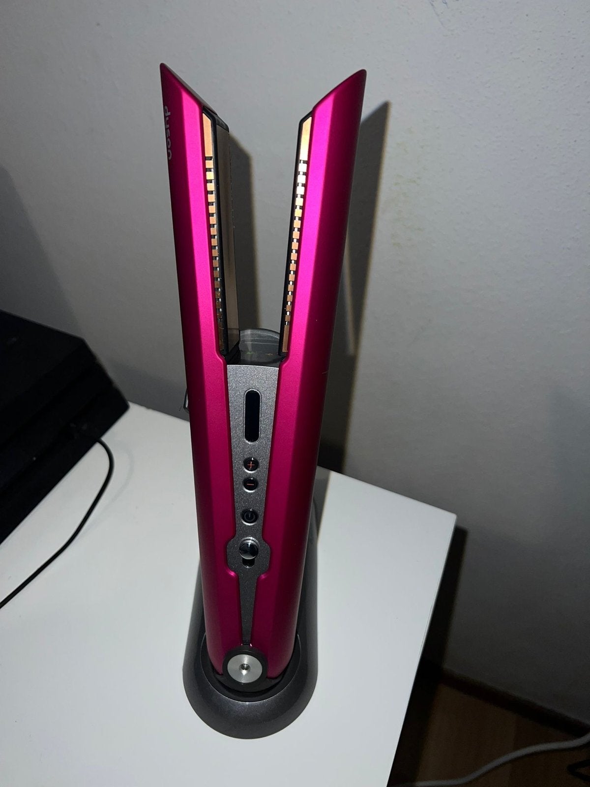 Dyson Corrale Stijltang - Fuchsia/Nikkel, Ophalen, Zo goed als nieuw, Haarverzorging