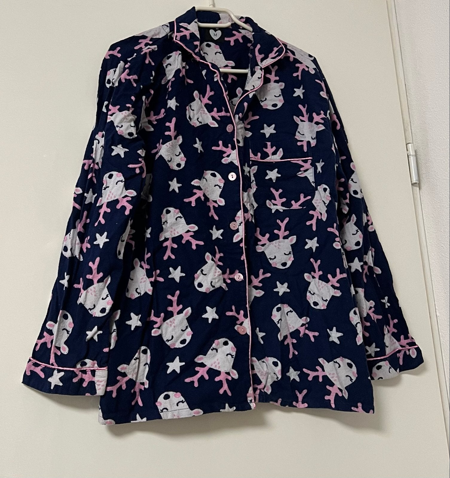 Leuke pyjama met rendierprint, maat M, Ophalen of Verzenden, Zo goed als nieuw