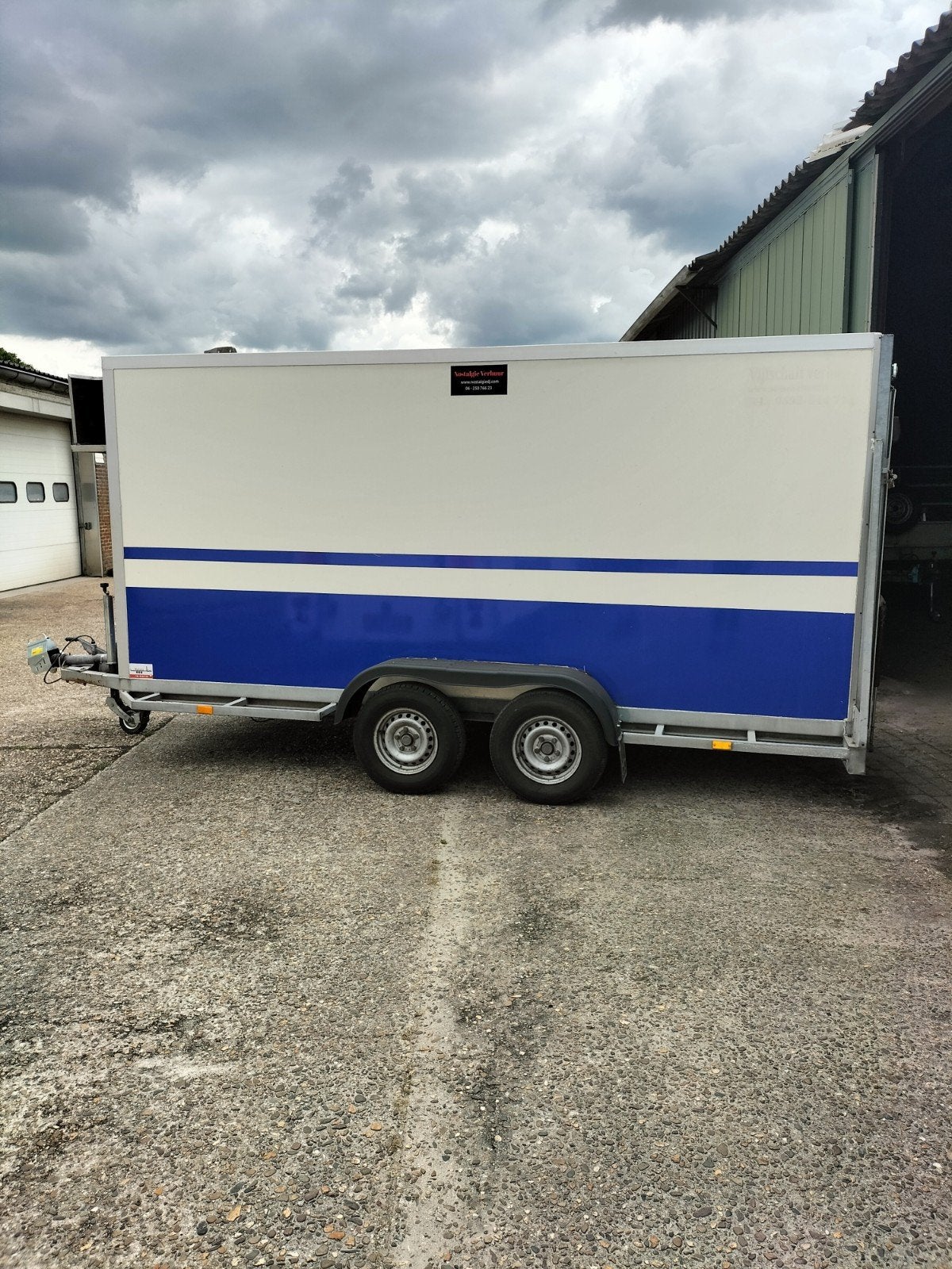 Koelaanhanger te koop, Ophalen, Gebruikt