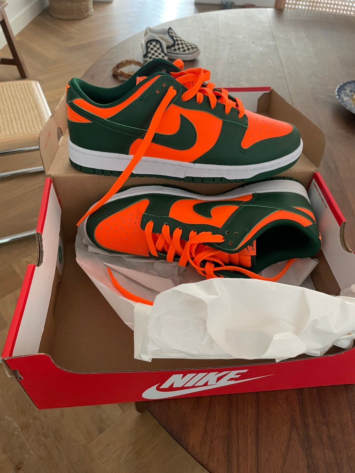 Nike dunk low, miami, 43, Ophalen of Verzenden, Nieuw