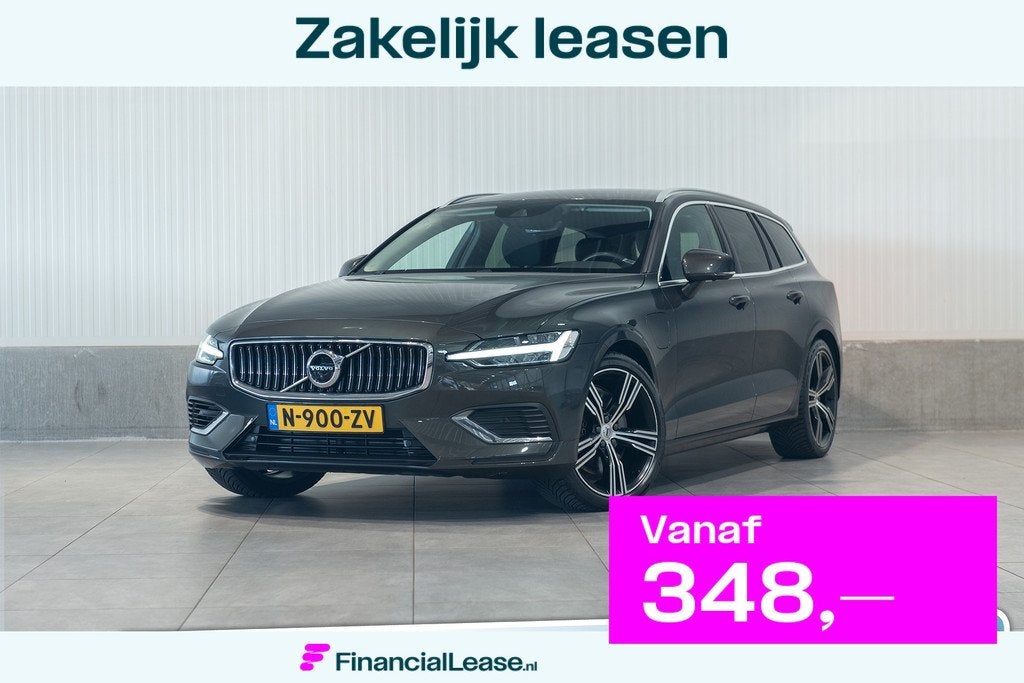 Volvo V60 T6 Aut. Plug-in Hybrid Long Range Inscription Trek, Automaat, Stof, Gebruikt, 4 cilinders