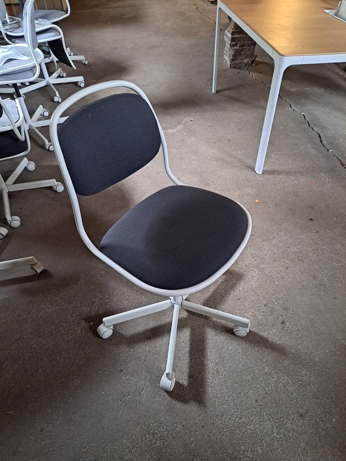 Ikea Orfjall bureaustoel zwart 6 st, Ophalen of Verzenden, Gebruikt, Zwart