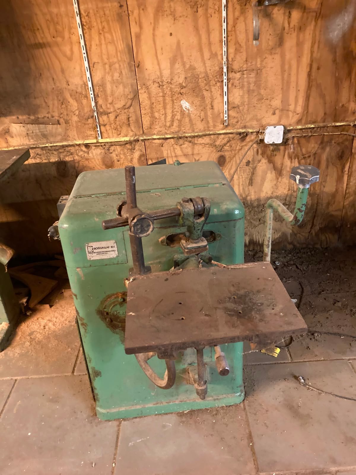 Boormachine professioneel, Ophalen