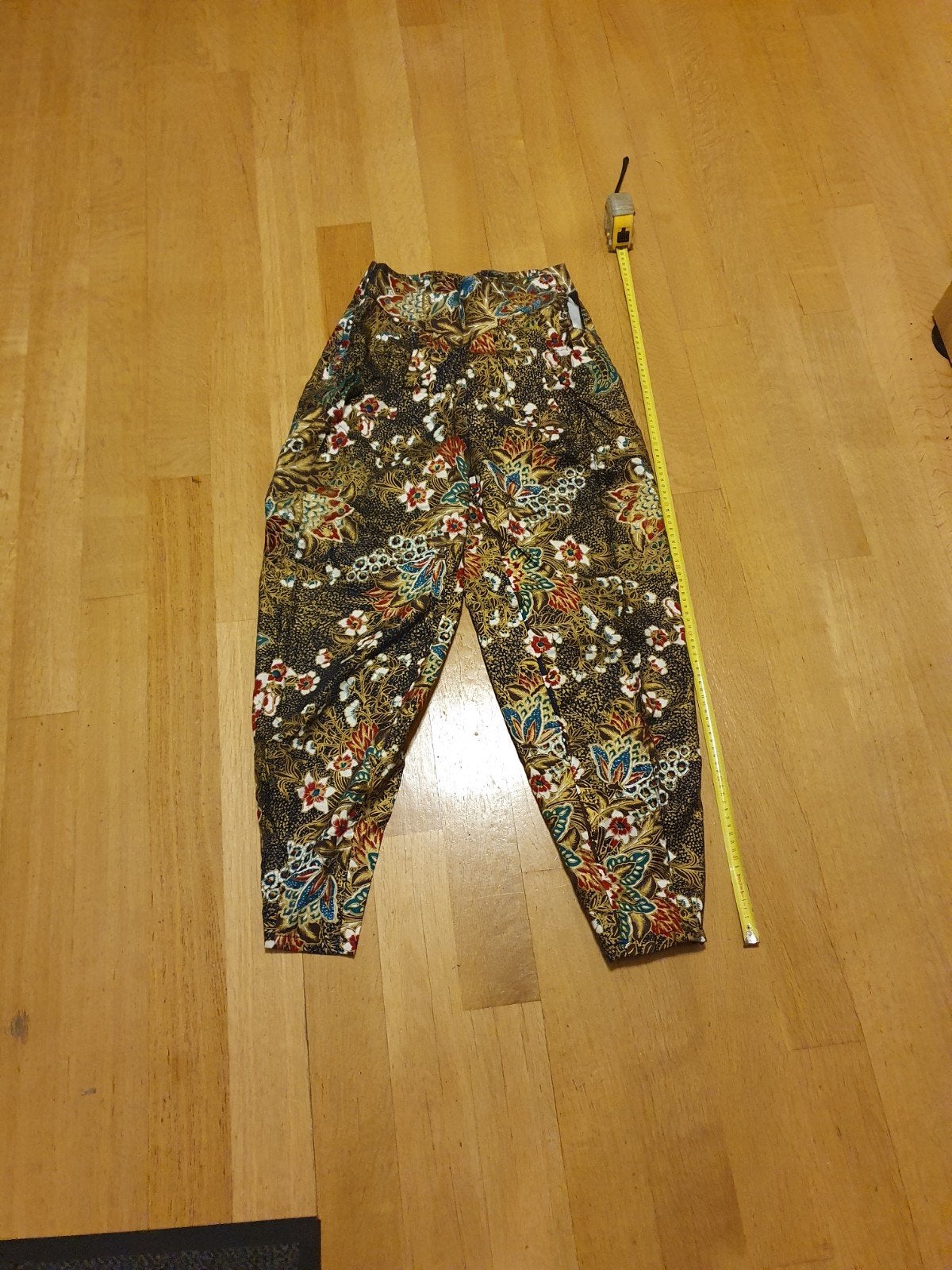 Vintage Harembroek met Bloemenprint - Maat S/M, Kleding | Dames, Ophalen of Verzenden