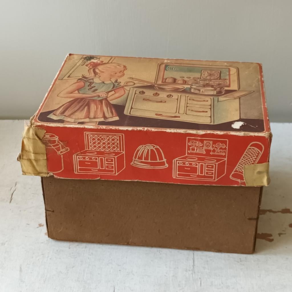 Vintage Speelgoed Fornuisje - Jaren '50/ '60, Antiek en Kunst, Ophalen of Verzenden