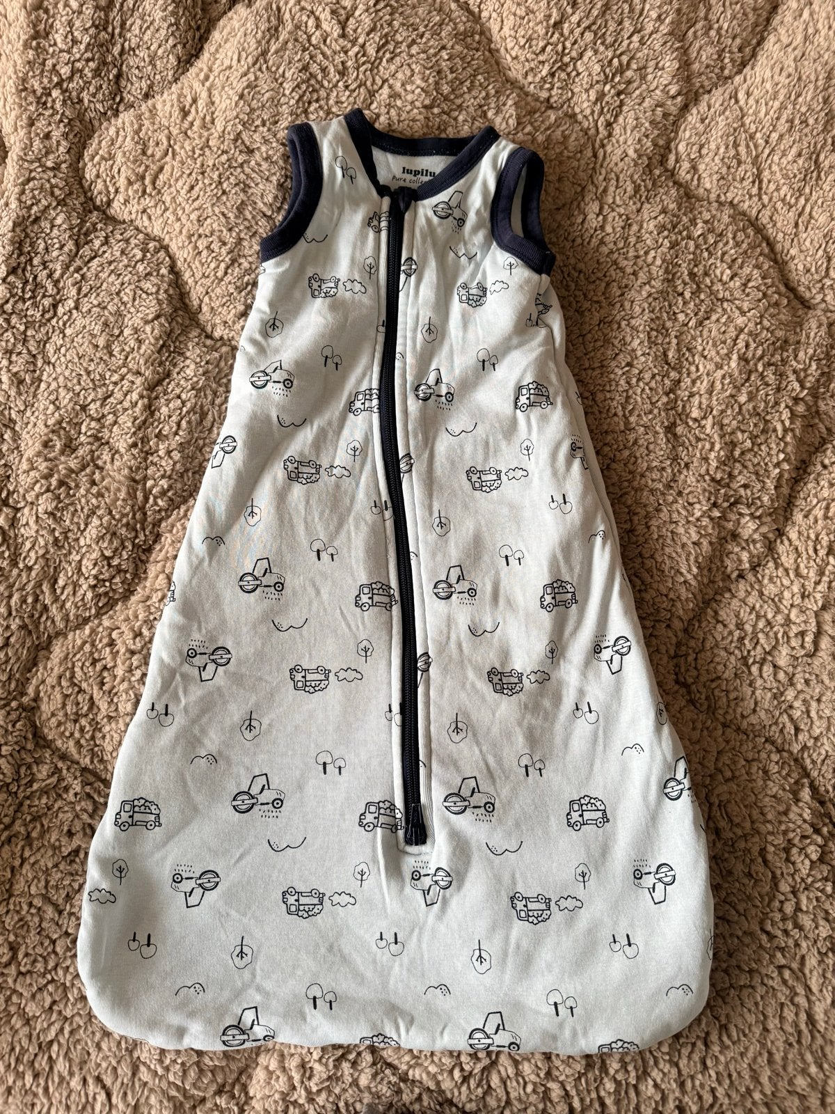 Lupilu Slaapzak 3-6 maanden, TOG 2.0, Kinderen en Baby's, Zo goed als nieuw, Slaapzak, Blauw, Overige merken