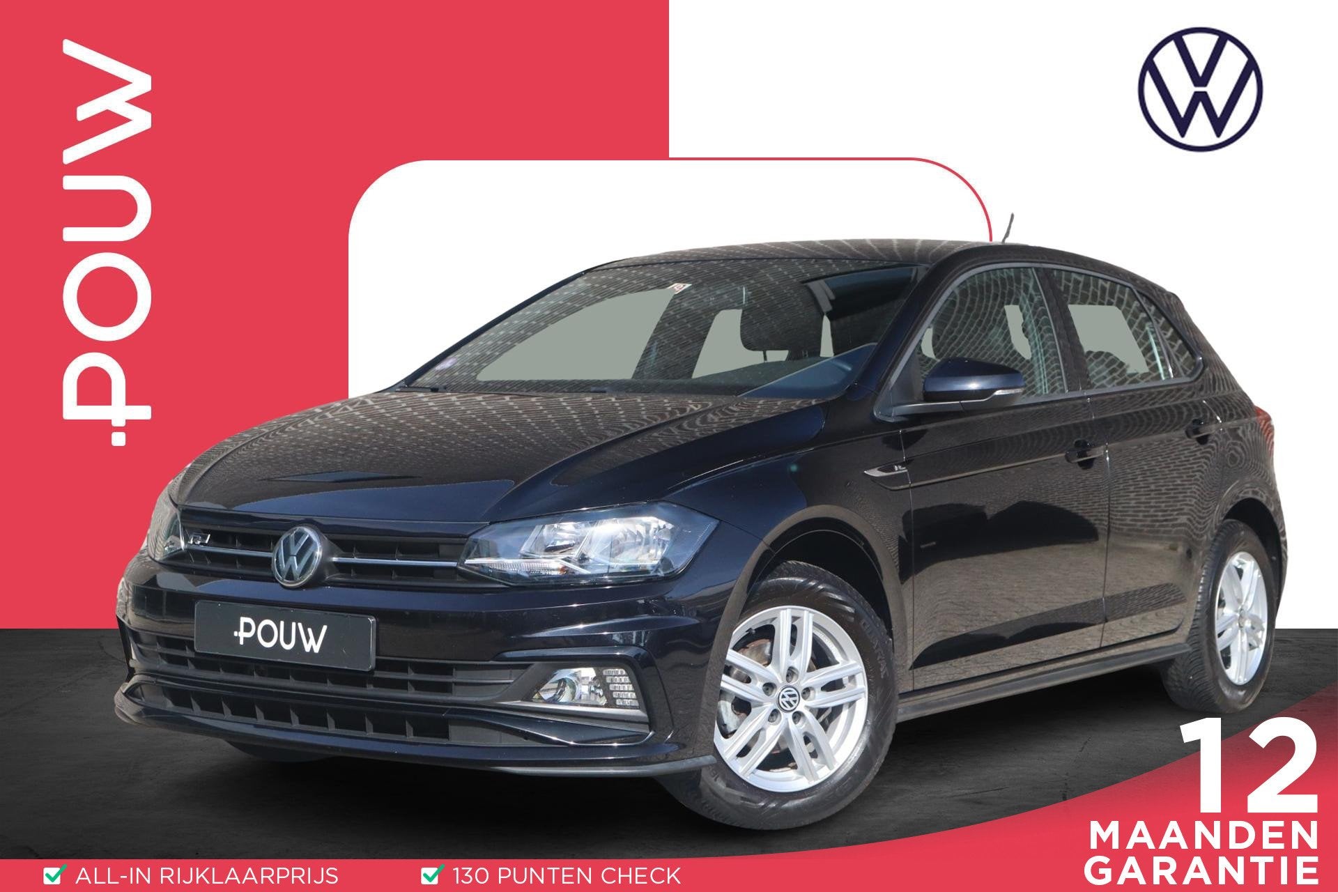 Volkswagen Polo 1.0 TSI 95pk Comfortline | R-line exterieur, Voorwielaandrijving, 12 maanden, Gebruikt, 95 pk